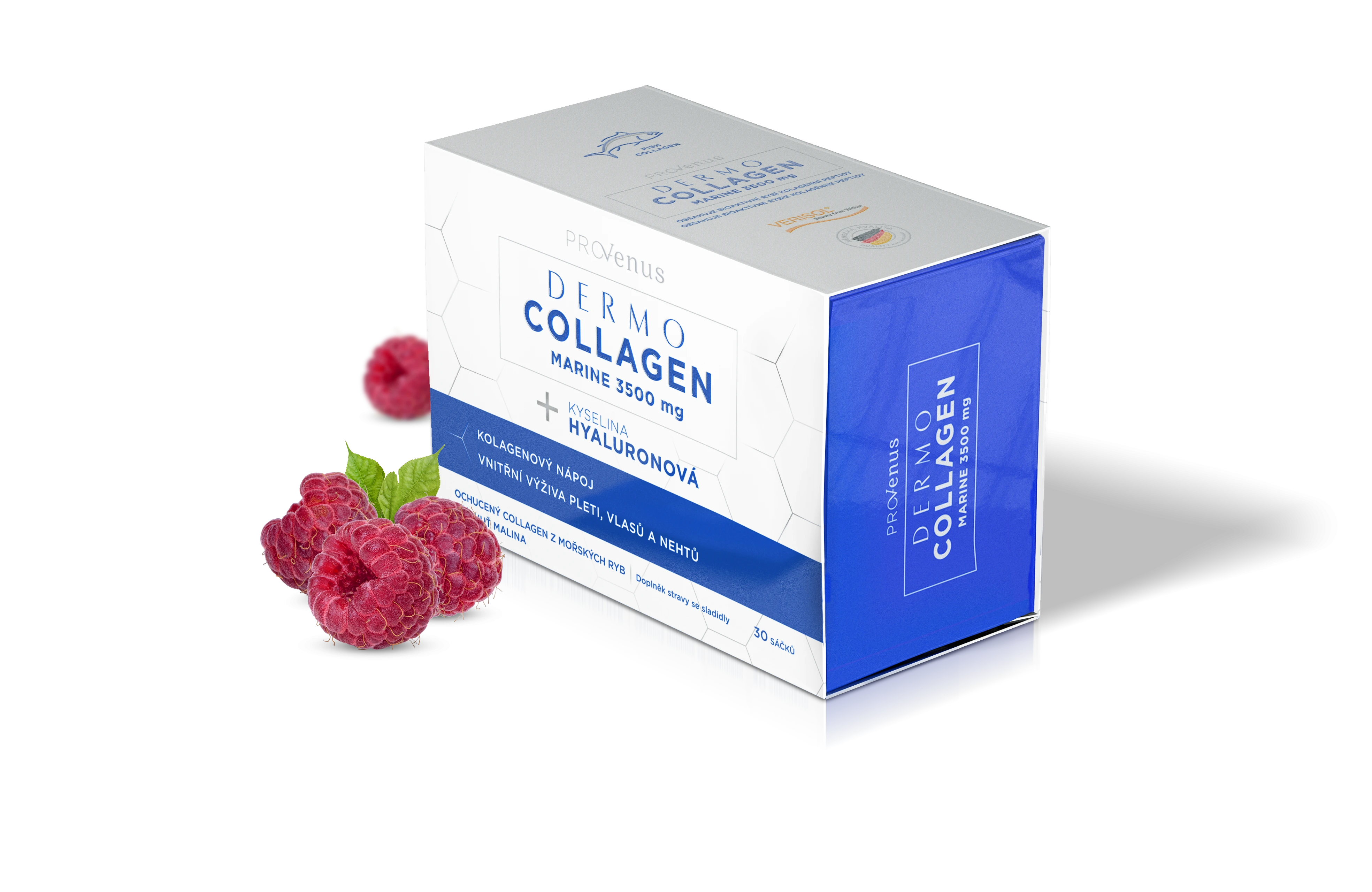 DermoCollagen Marine_maliny_CZ_2 DermoCollagen Marine 3500 mg 30 s&aacute;čků